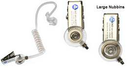 110/120 OCCSO-L Audioclarifier with Custom Ear Mold for LEFT EAR - Oversize