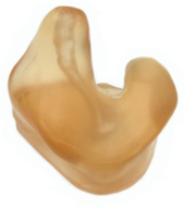 143/153 RCSP-R Regular/Off-Camera Custom SOFT Plastic Ear Mold for the RIGHT EAR
