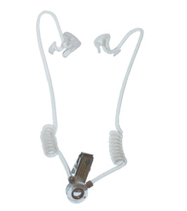 Clear tube 117/118 OCCM-L/R Double Audioclarifier with Custom Ear Mold